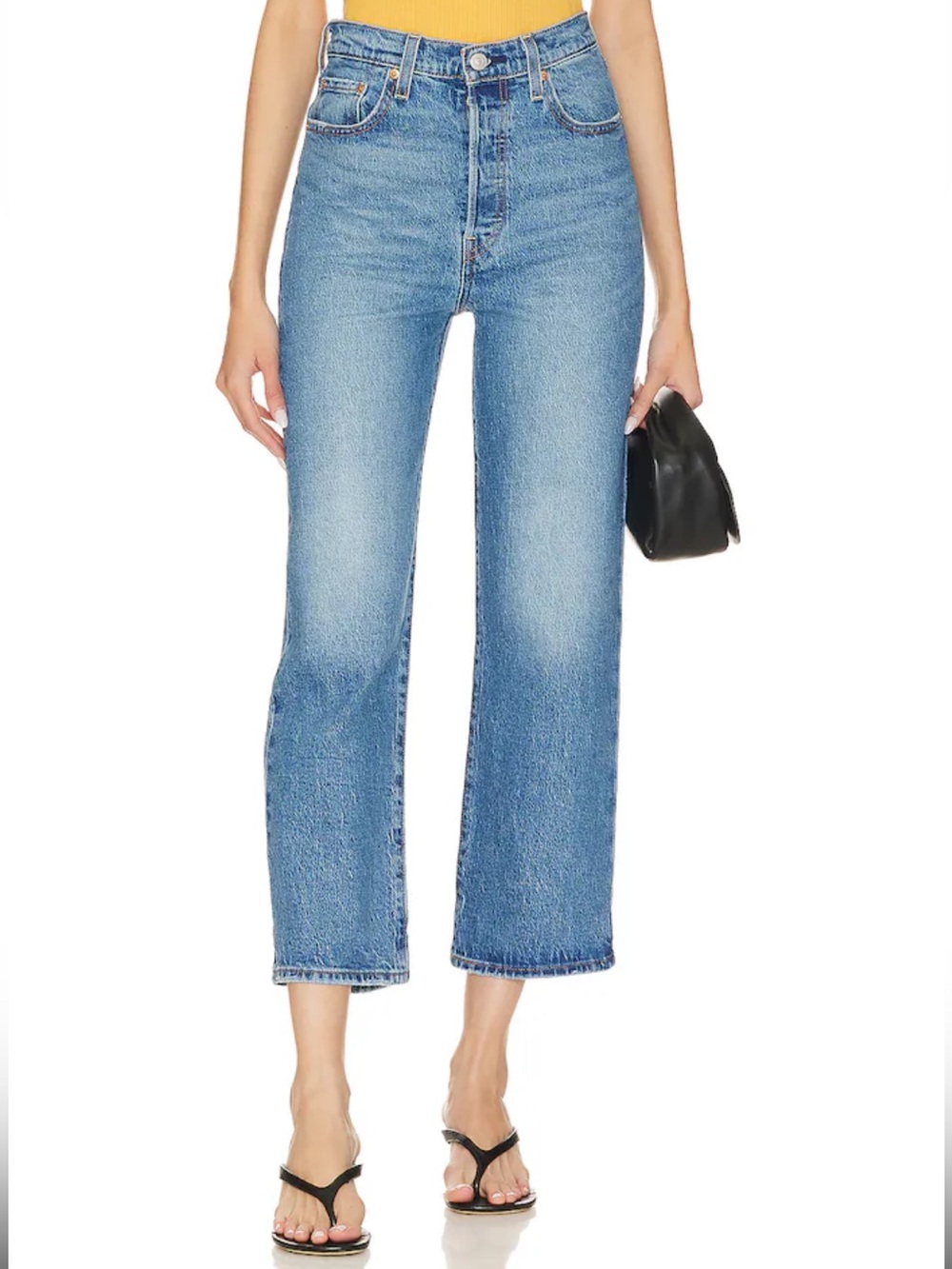 Levi’s Ribcage Straight Ankle Jeans